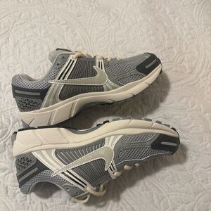 Nike Gray and White Sneakers